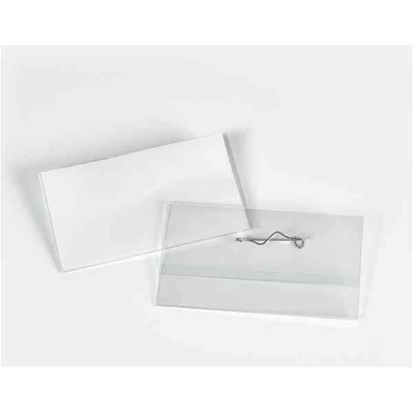 Namnskylt Nål 90x50mm 10 Pack