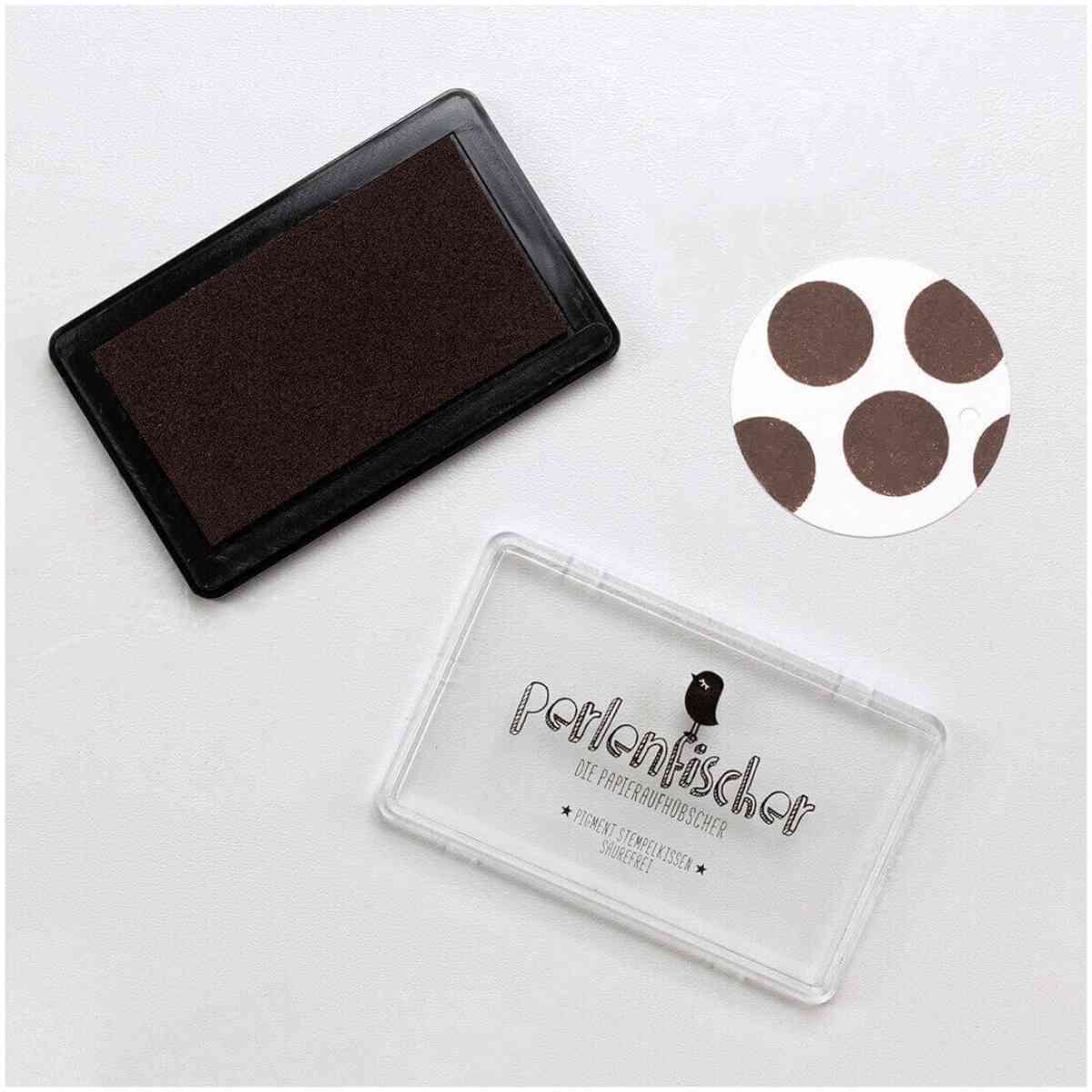 Ink pad : Brown large Artikel: 23048