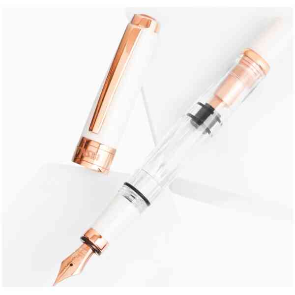 TWSBI Diamond 580 White RoseGold II Fountain Pen