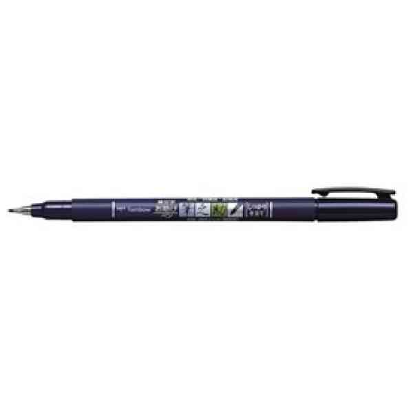 Tombow Fudenosuke hård penselspets svart