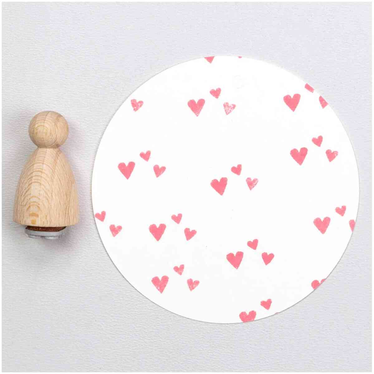 Stamp : Heart confetti Artikel: E071