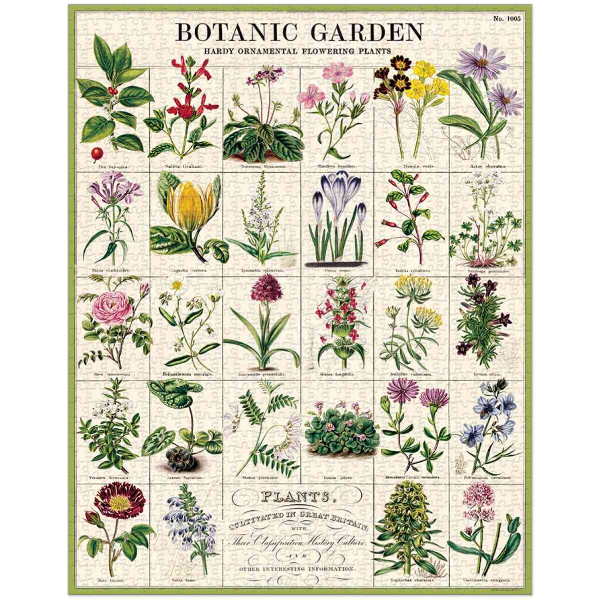 Cavallini & Co. Botanic Garden 1000 bitar pussel - Bild 2