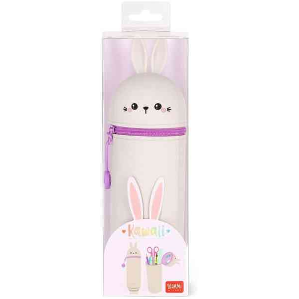 Pennfodral av silikon, Kawaii, Bunny, Rabbit