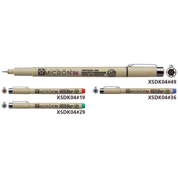 Sakura Pigma Micron Fineliner 04 0,4 MM