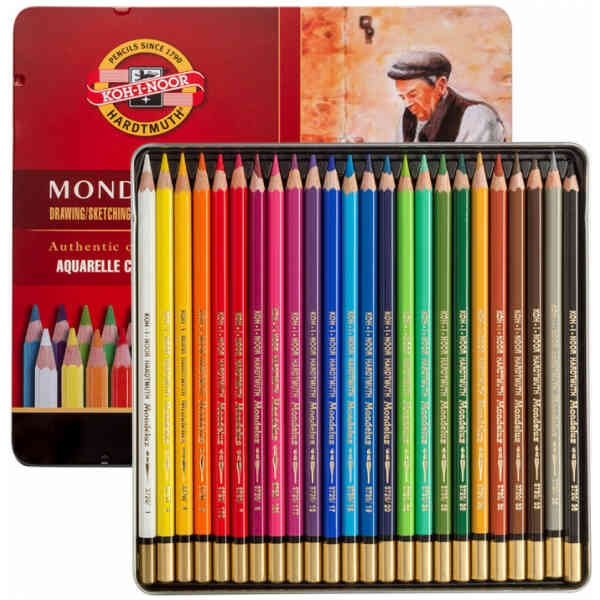Mondeluz set 24 Metallask
