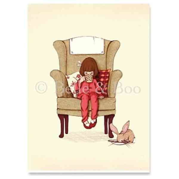 Hot Chocolate, postcard