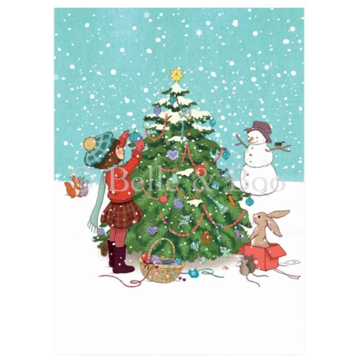 Very Merry Christmas, postcard