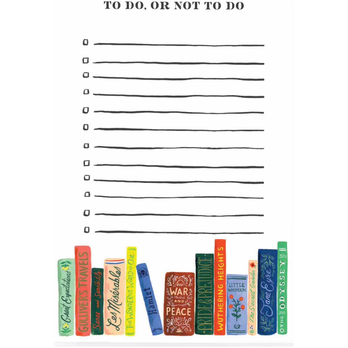 To Do or Not to Do Notepad