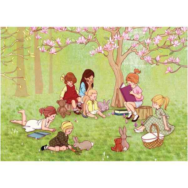 Reading Group, Postcard