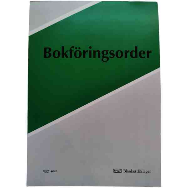 Bokföringsorder
