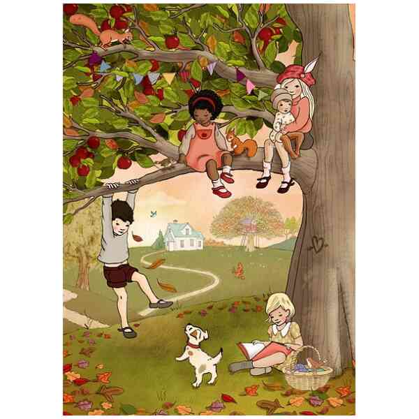 Orchard Afternoons, Postcard