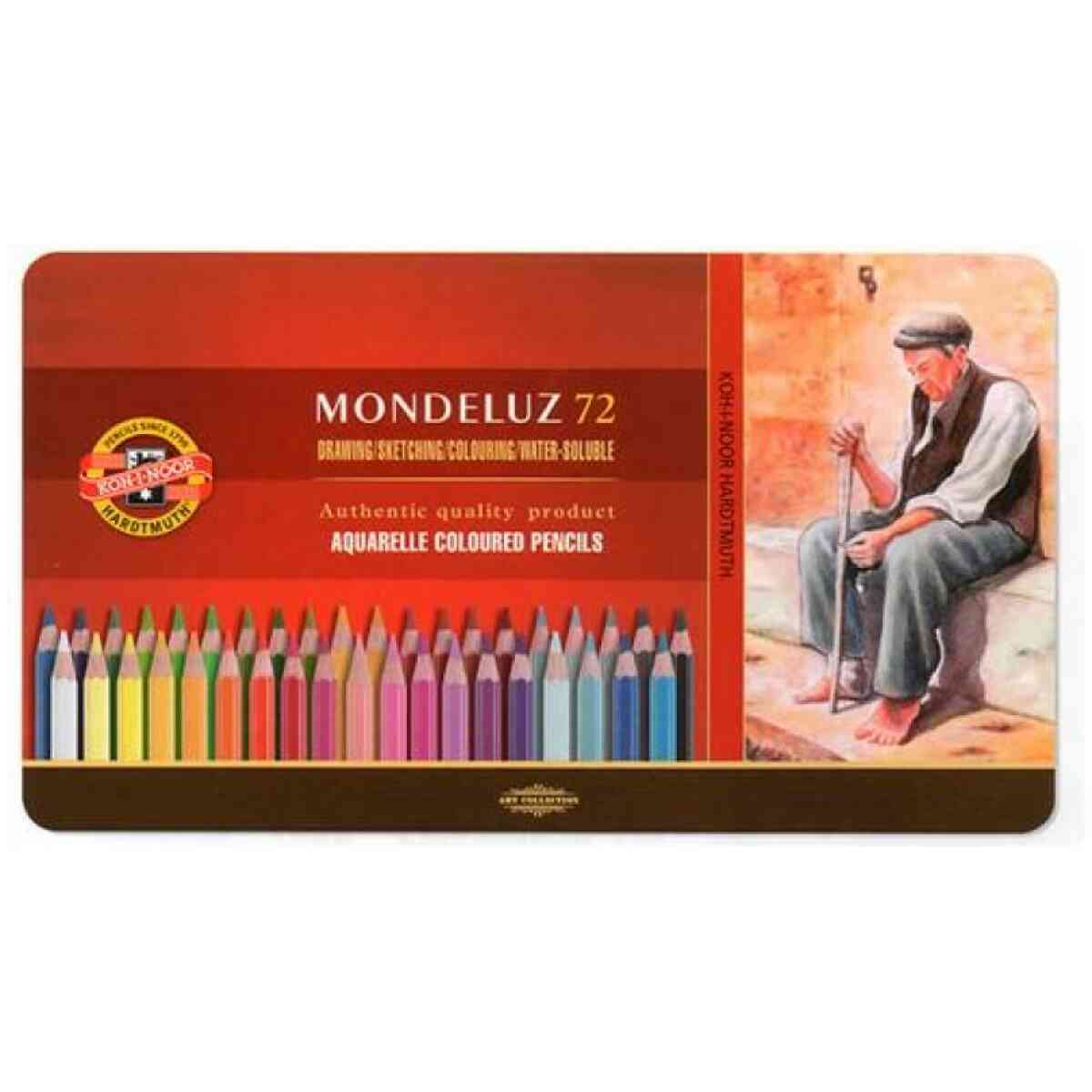 Akvarellpenna Mondeluz - Plåtask set - Bild 6
