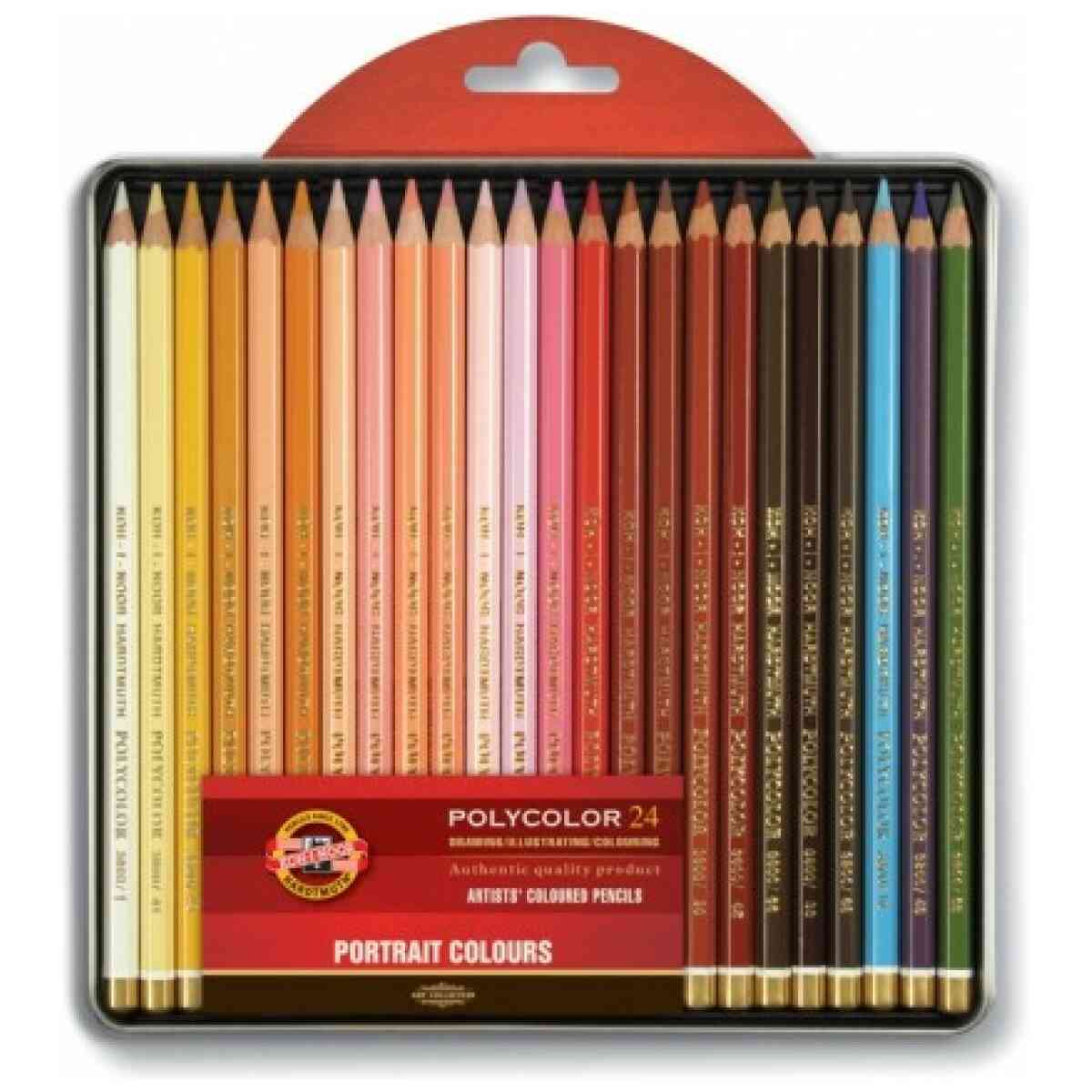 Polycolor set, portätt och landskap