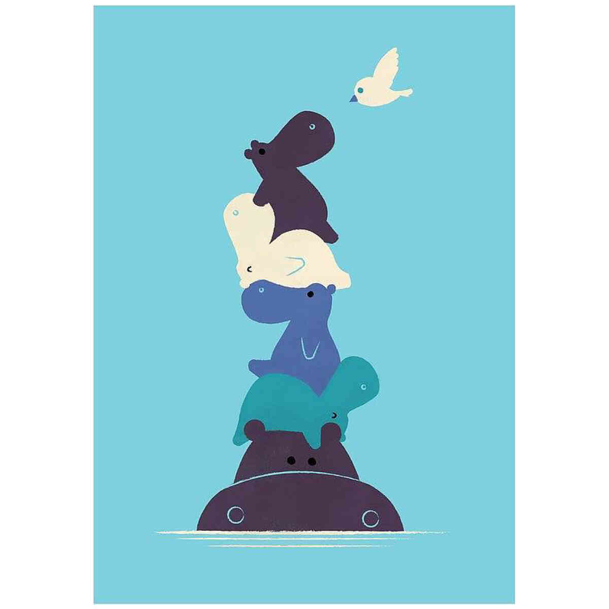 Birdie, Greeting Card