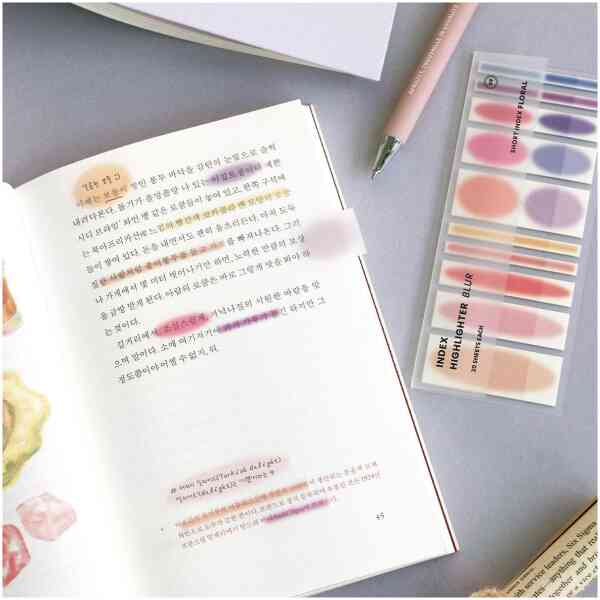 Index short highlighter - Blur 09 Floral