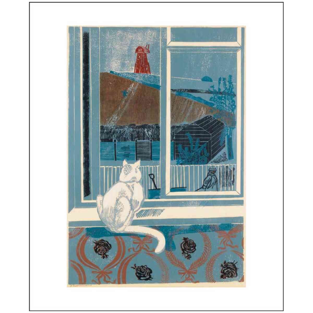 Great Bardfield Windmill, Greeting Card