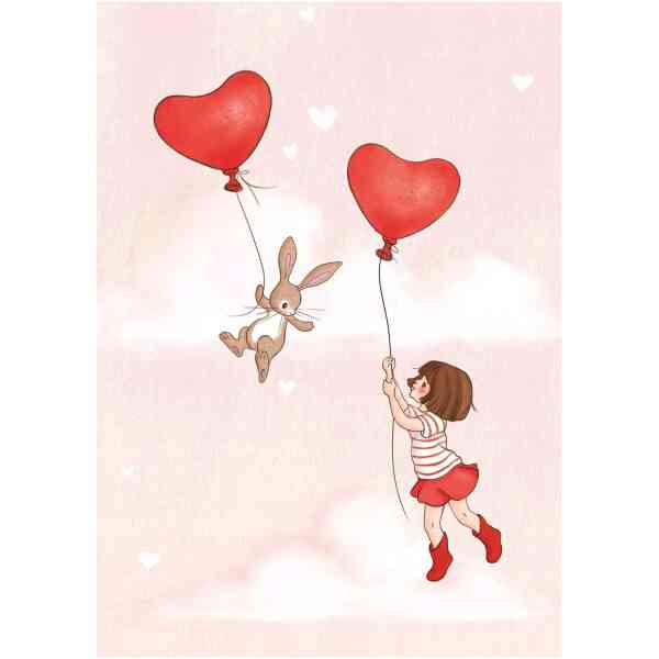 Love is in the air, Postcard