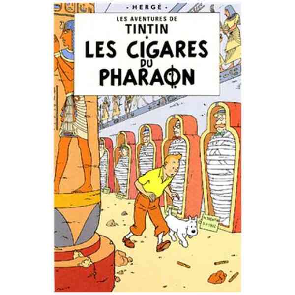 Les Cigares du Pharaon/Faraos Cigarrer - Vykort