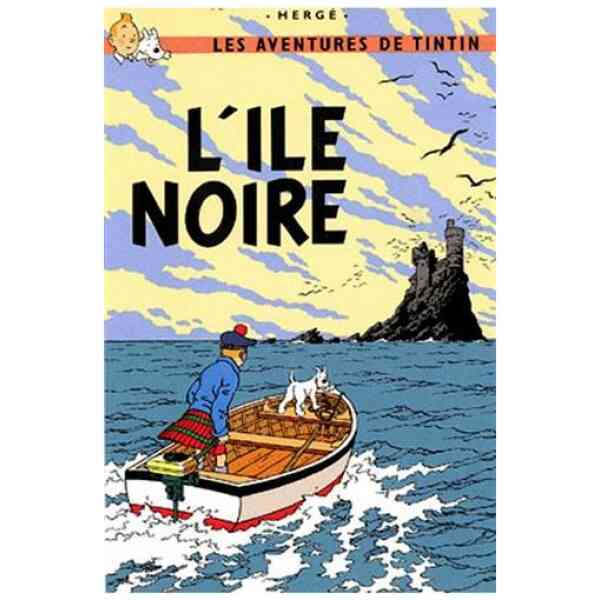 L'Ile Noire/Den Svarta Ön - Vykort
