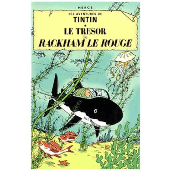 Le Trésor de Rackham le Rouge/Rackham den Rödes Skatt - Vykort