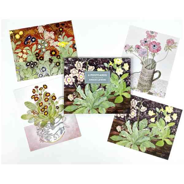 Angie Lewin postcard wallet