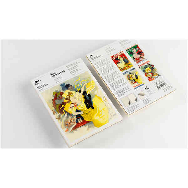Paris Posters 1900, A5 Writing Paper & Notepad