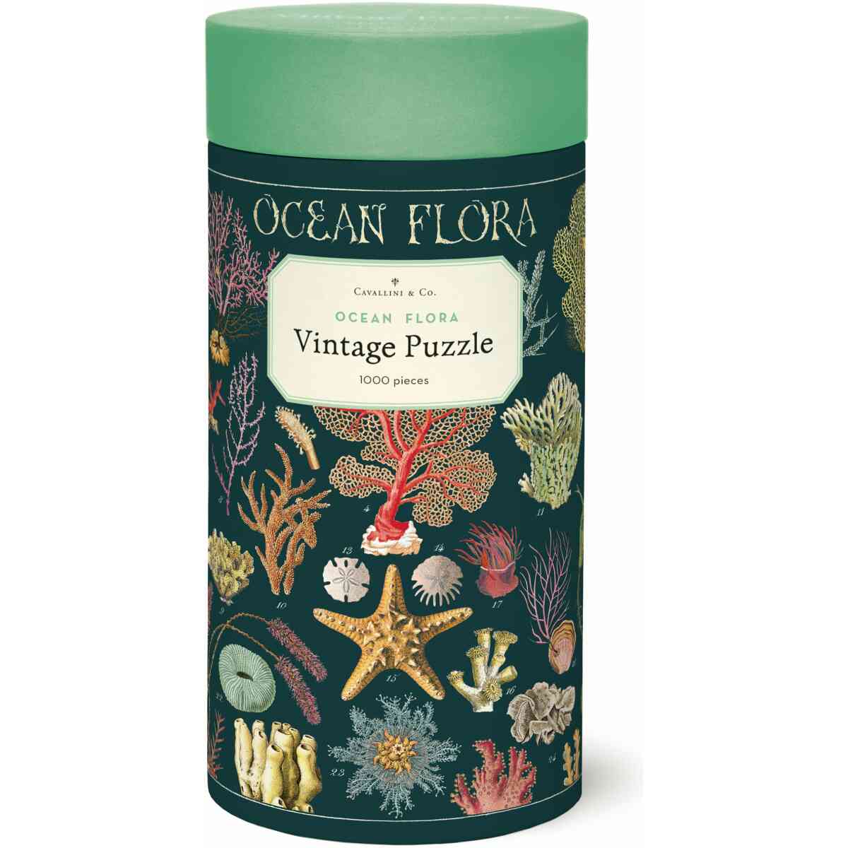 Cavallini & Co. Ocean Flora 1000 bitar pussel