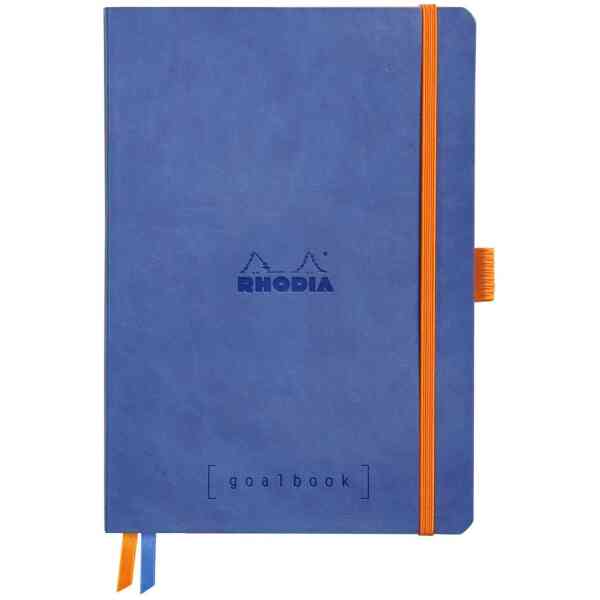 Rhodia Goalbook soft sapphire blue A5 dot ivory