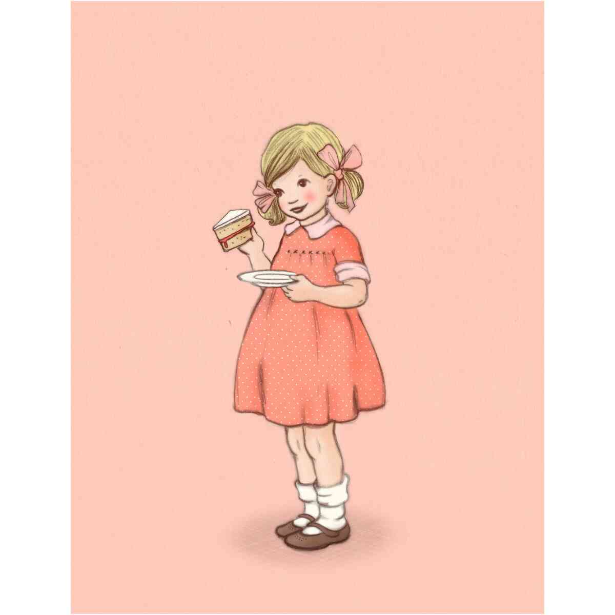 Ava Cake, Postcard