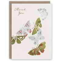 butterfly thank you cards