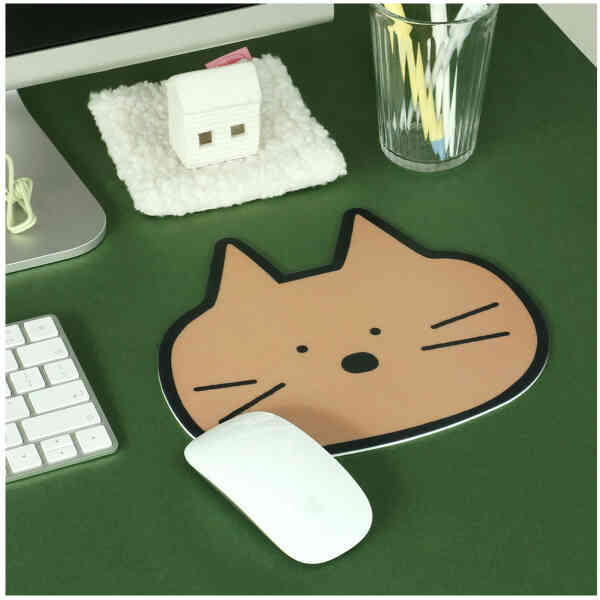 Doodle mouse pad - Colorful 05 Cheese cat