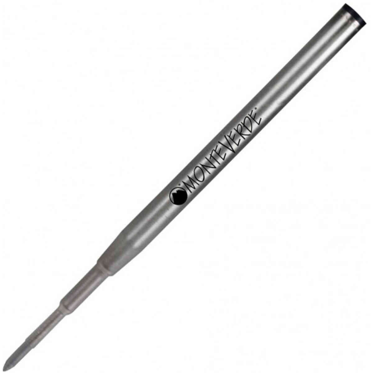 Monteverde Capless Gel Refill (to fit Montblanc), Fine Point, Blue