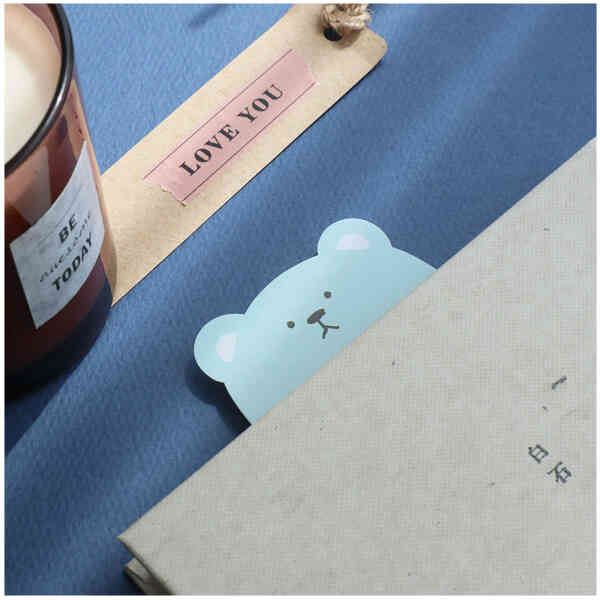 Memo Pad Animal Bear
