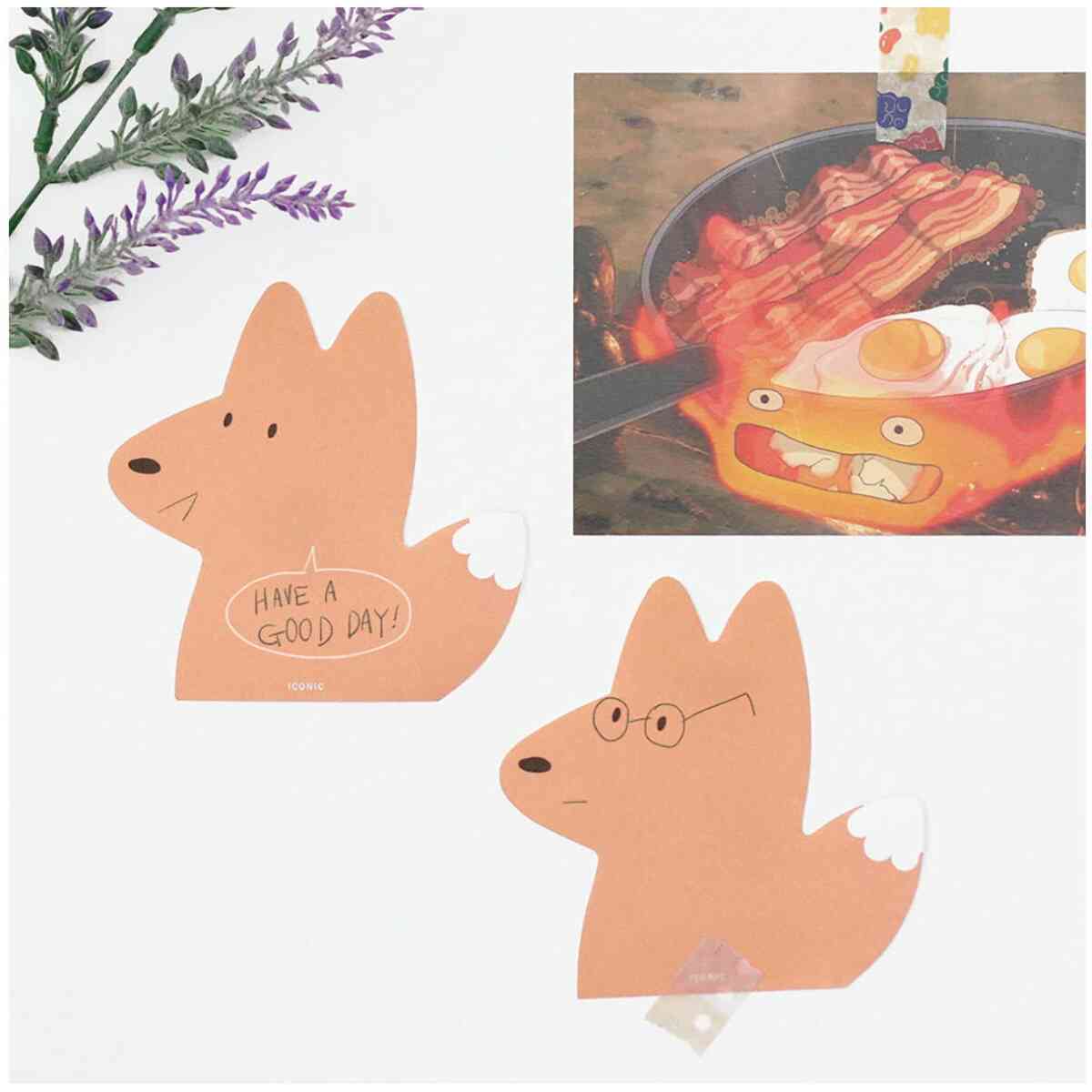 Memo Pad Animal Fox