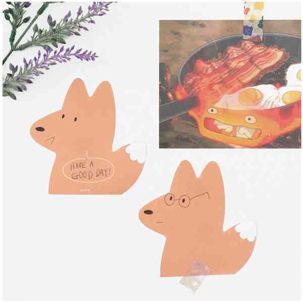Memo Pad Animal Fox