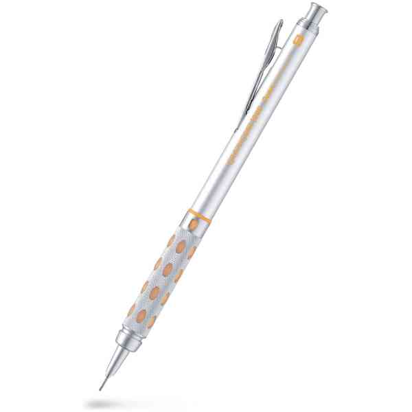 Pentel PG1019-G Graphgear 1000 Stiftpenna 0,9mm 2-tryck, grepp metall/gummi, metall clip