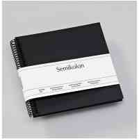 spiralalbum piccolino schwarzer karton black
