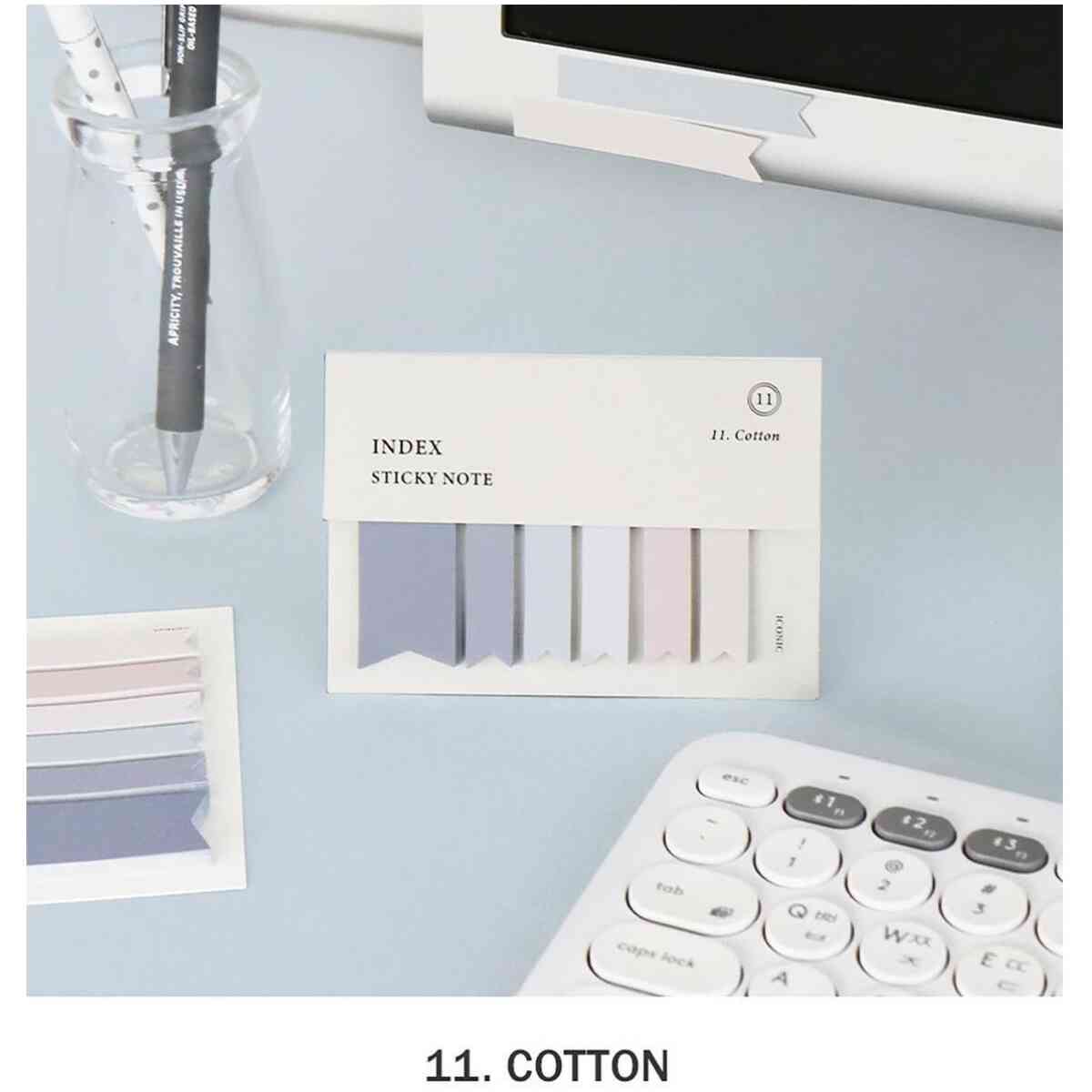 Sticky Note Index 11 Cotton