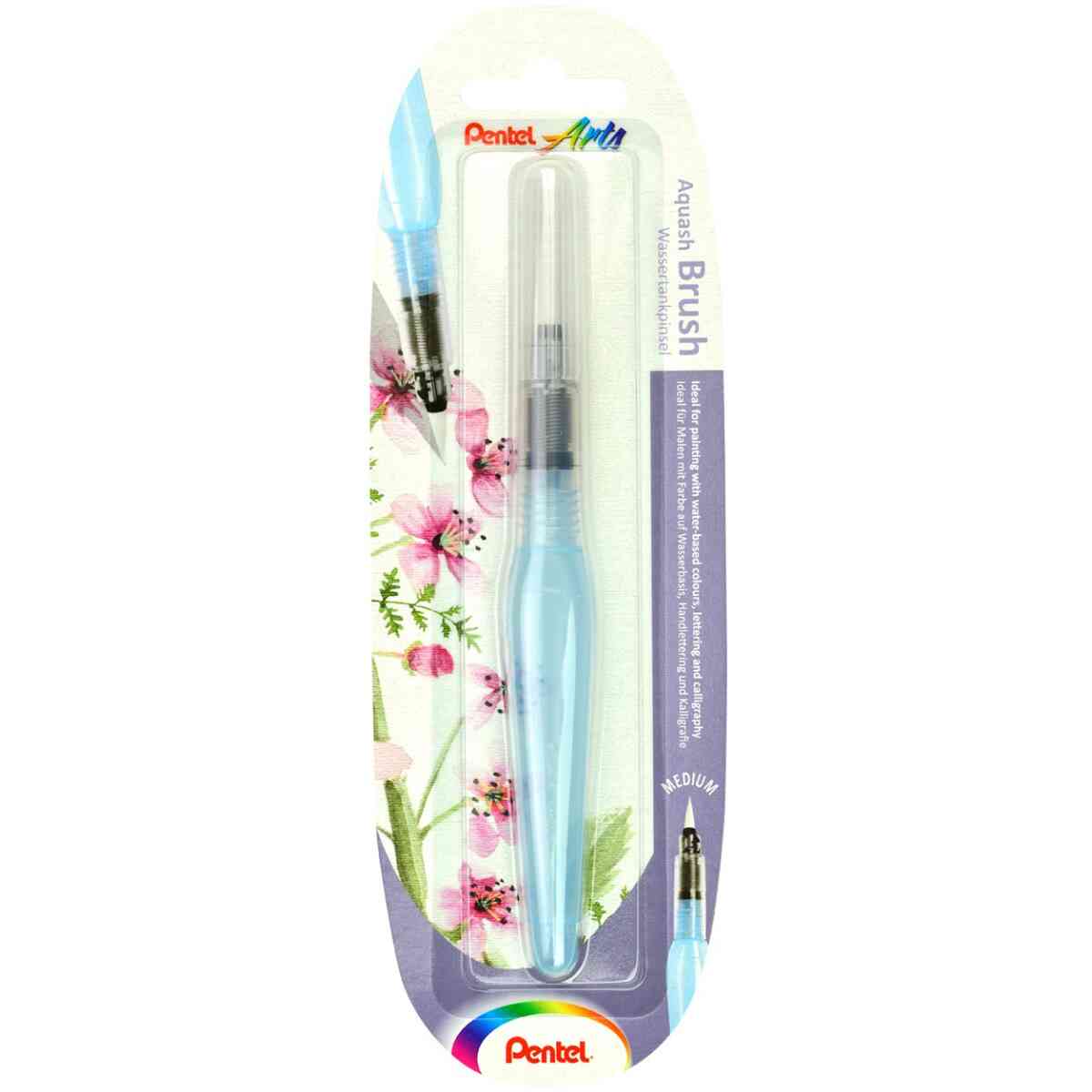 Pentel XFRH Aquash Brush Blisterkort - Bild 2