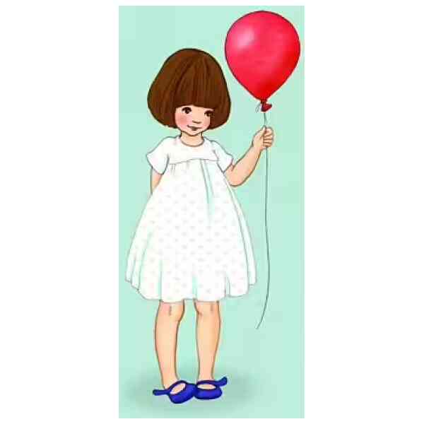 Belle's Balloon, Postcard