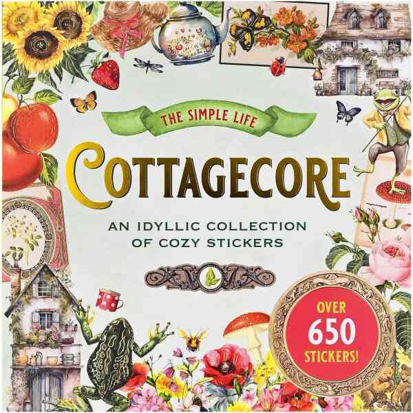 Cottagecore Sticker Book