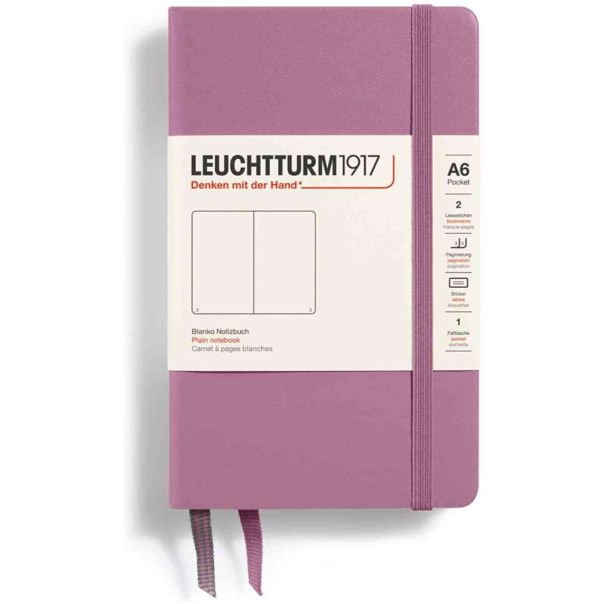 Leuchtturm1917 Notebook A6 Olinjerad - Bild 4