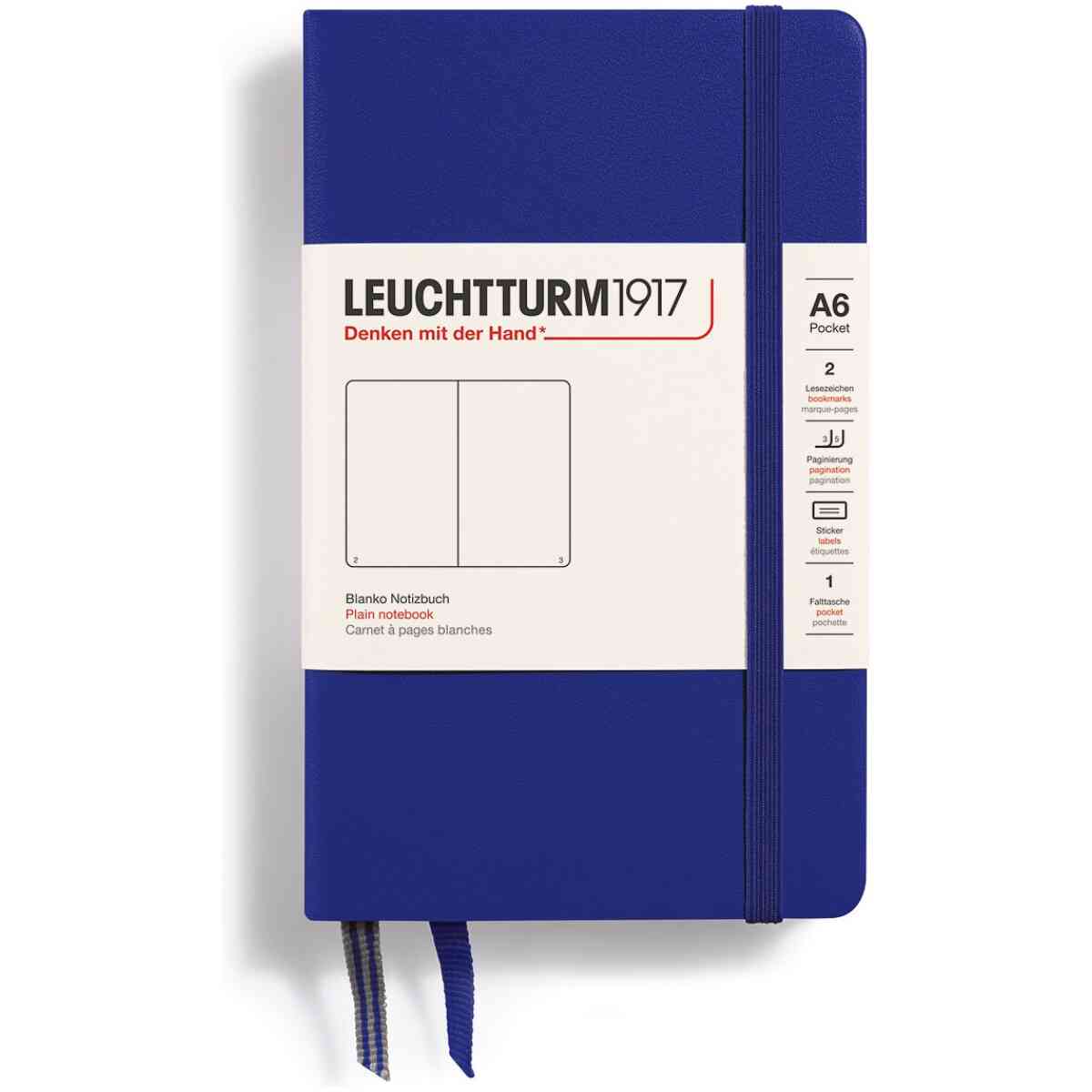 Leuchtturm1917 Notebook A6 Olinjerad - Bild 5