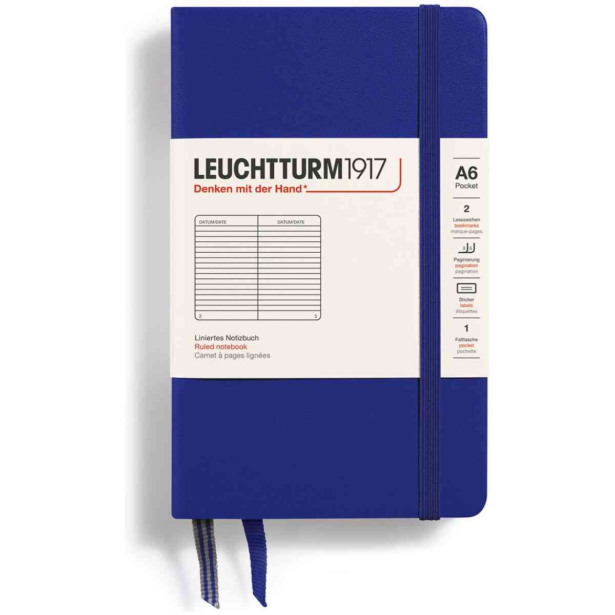 Leuchtturm1917 Notebook A6 Linjerad - Bild 6