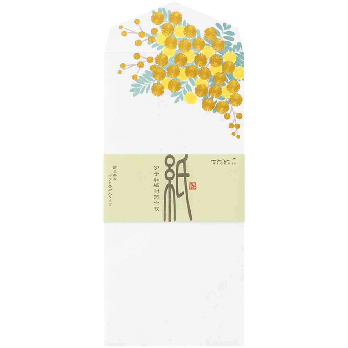Envelope Foil-Stampling Mimosa