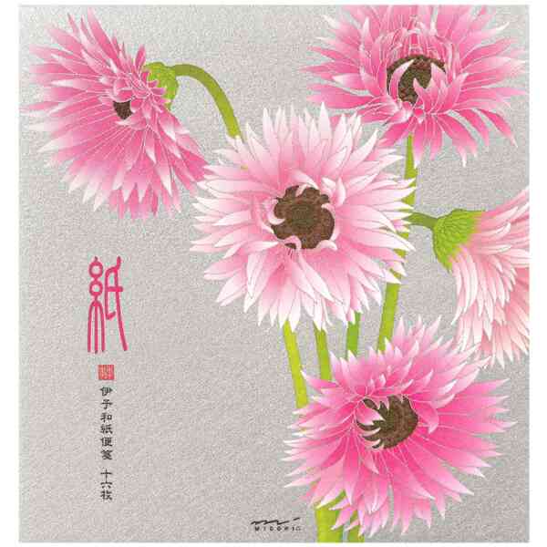 Letter Pad Silk-Printing Gerbera