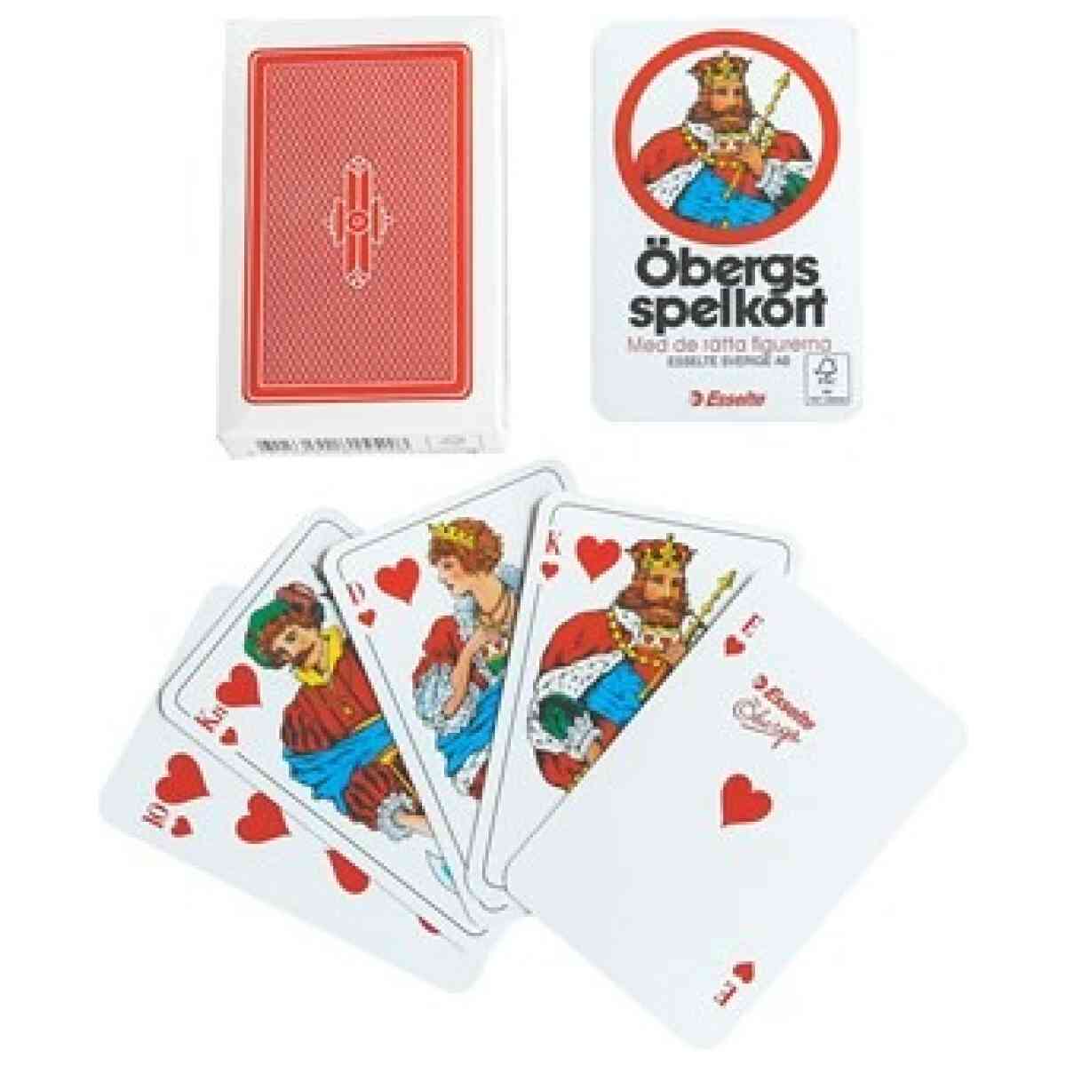 Spelkort Öbergs Joker röd