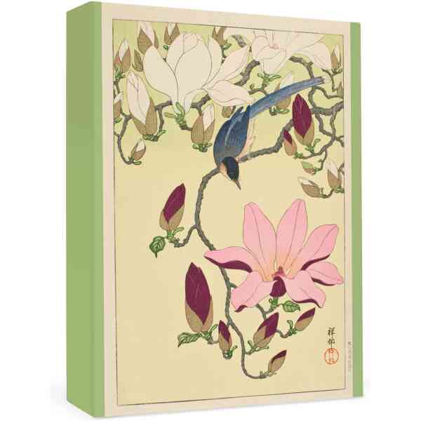 Ohara Shōson: Magnolia and Magpie Small Boxed Cards