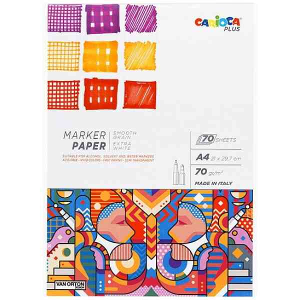 Carioca - Marker paper block - A4
