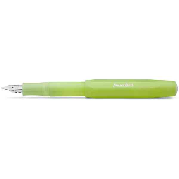 Kaweco FROSTED SPORT Fountain Pen Fine Lime